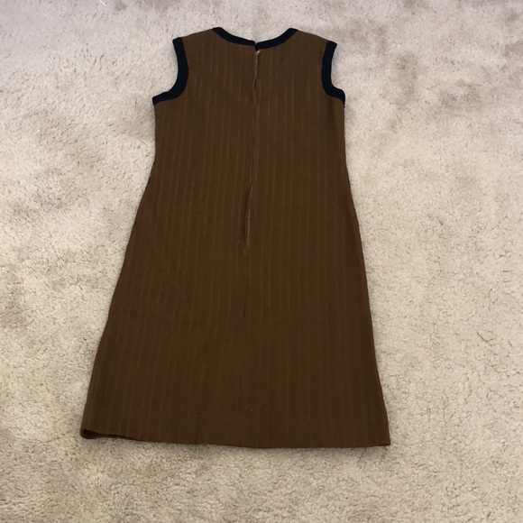 Vintage Brown Dress - Picture 2 of 9
